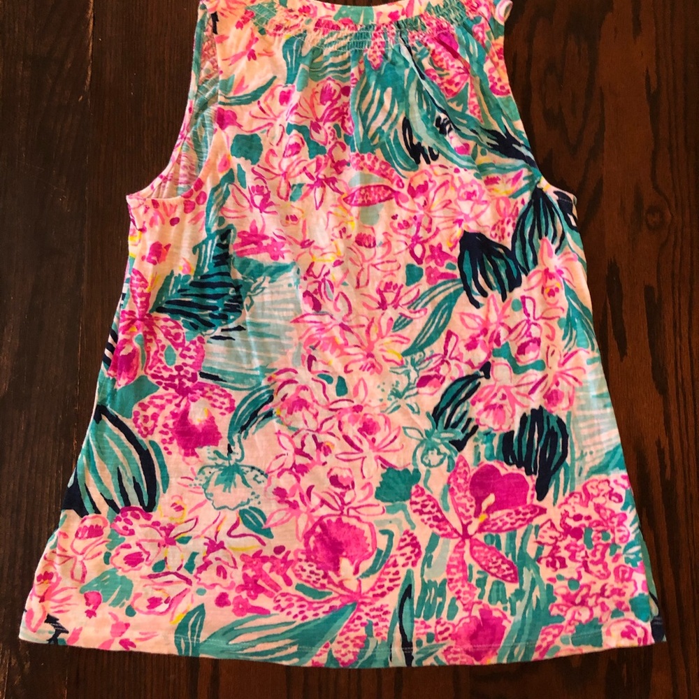 Lilly Pulitzer Essie Tank Top - Small - Via Flora